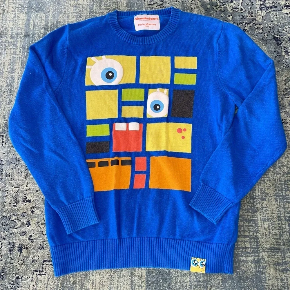 Vintage Sponge Bob Sweater M